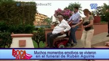 Muchos momentos emotivos se vivieron en el funeral de Rubén Aguirre