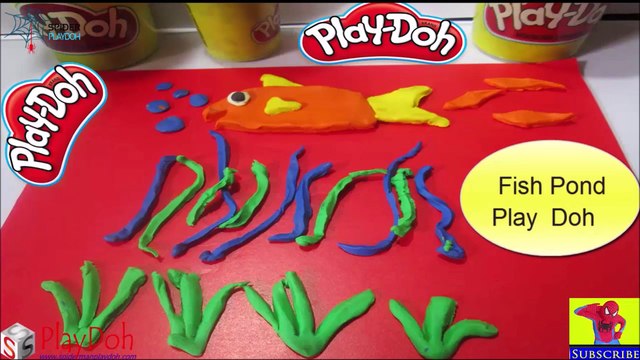 Spiderman Play Doh- Fish Pond Play Doh With Molding clay Toys Creative and Interesting for Your Baby