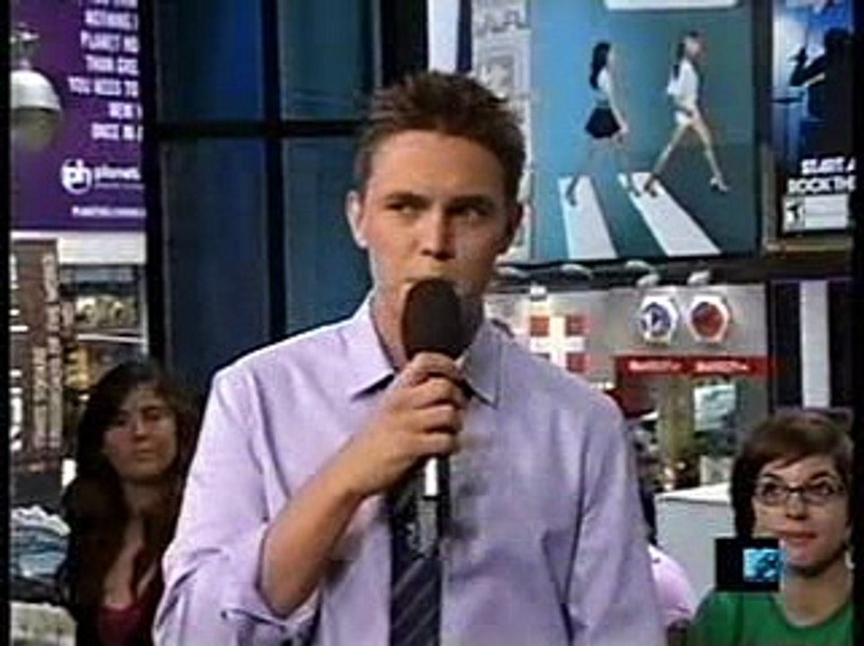 Jesse McCartney second time on TRL