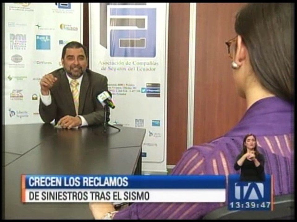 Crecen los reclamos de siniestros tras el terremoto del 16 de abril