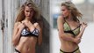 Joy Corrigan Models Bikinis in Miami