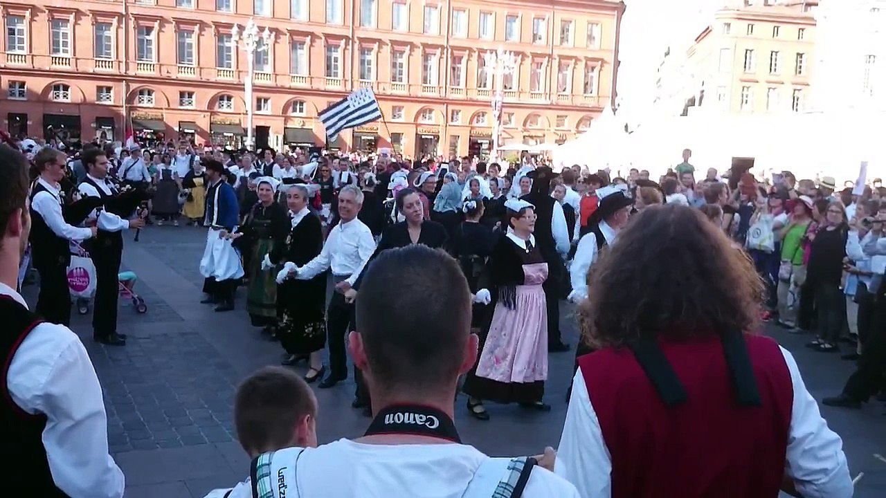 Breizh en Oc, défilé 27/09/2014 Toulouse - Bagad Bro Tolosa 2