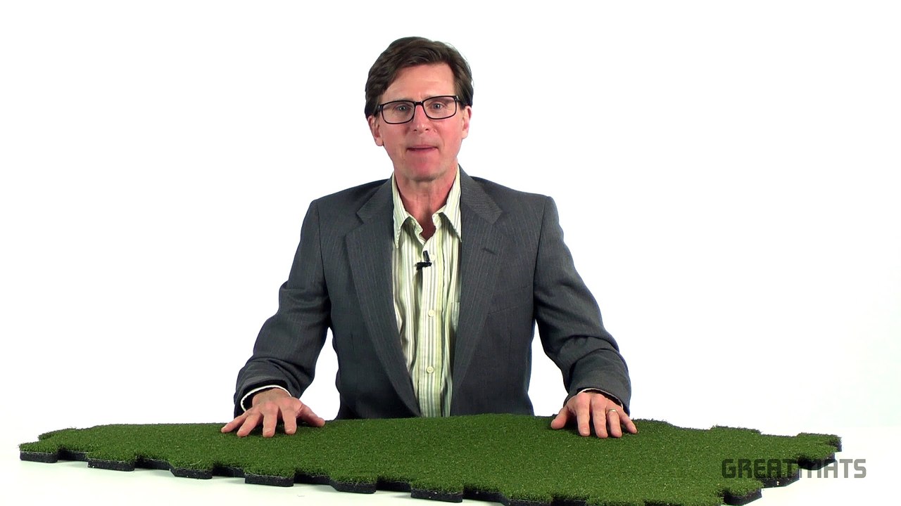 Interlocking Athletic Artificial Turf Tiles