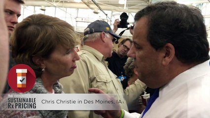 Chris Christie in Des Moines, Iowa