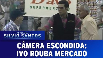 Câmera Escondida - Ivo rouba mercado