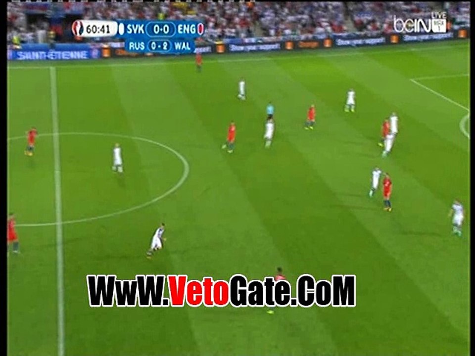 .لاعب سلوفاكيا ينقذ هدف من على خط المرمى امام انجلترا