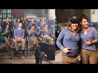Priyanka Chopra Promoting American TV Show "Quantico"