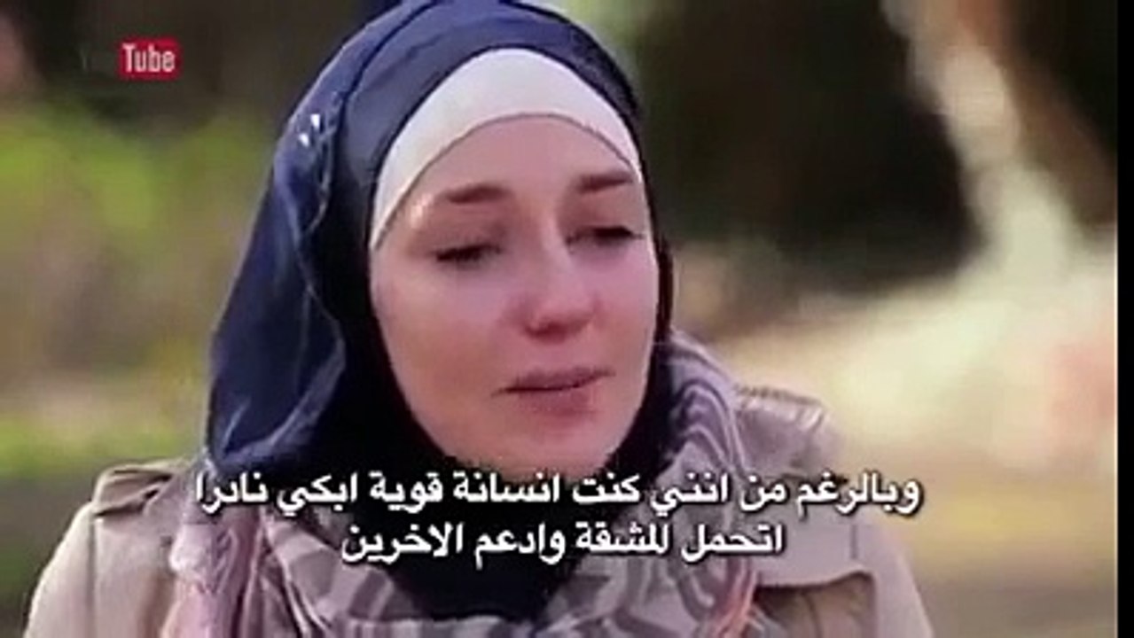 ---امراة اجنبية اسلمت بكت وابكت المذيع لماذا....؟