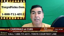 Chicago Cubs vs. St Louis Cardinals Free Pick Prediction MLB Baseball Odds Preview 6-20-2016