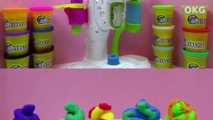PlAy DOh Making Opening Ice Cream Surprise For Kids