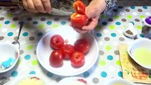 طماطم محشية - طريقة عمل طماطم بالفرن  -  tomatoes stuffed - tomates farcies