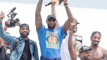 LeBron James Trolls Warriors, Dell Curry Gets Dabbed On