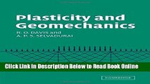 Read Plasticity and Geomechanics  Ebook Online