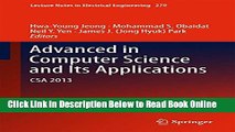 Download Advances in Computer Science and its Applications: CSA 2013 (Lecture Notes in Electrical