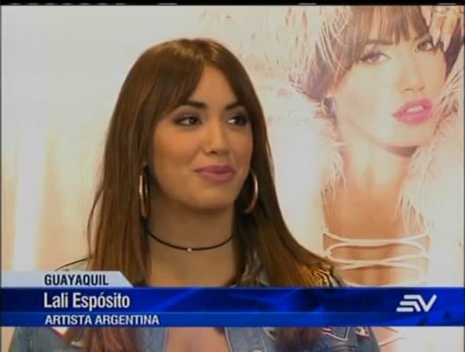 Lali Espósito, la recordada Robertita, de “Floricienta”, visita Ecuador