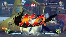 Ultra Street Fighter IV battle: Sagat vs Abel