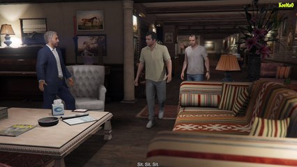 GTA5_Go to the observatory. Get in the van. Shot hte plane. Follow thw p[lane and the package. Silence Javier. Go inside