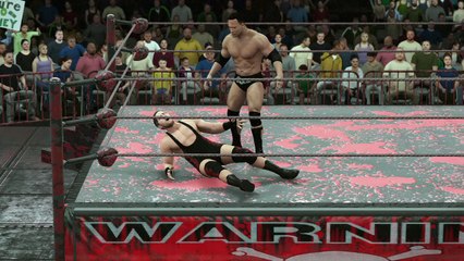 WWE 2K16 the rock v jack swagger
