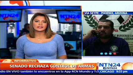 Es triste que nuestros líderes no se den cuenta del daño que causa la venta de armas en EE.UU.: director de PPHA a NTN24
