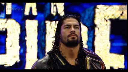 Payback 2016: Roman Reigns (c) vs AJ Styles