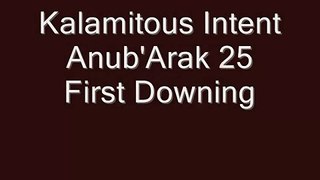Kalamitous Intent Anub'Arak ToC 25 Man First Downing  10/22/09