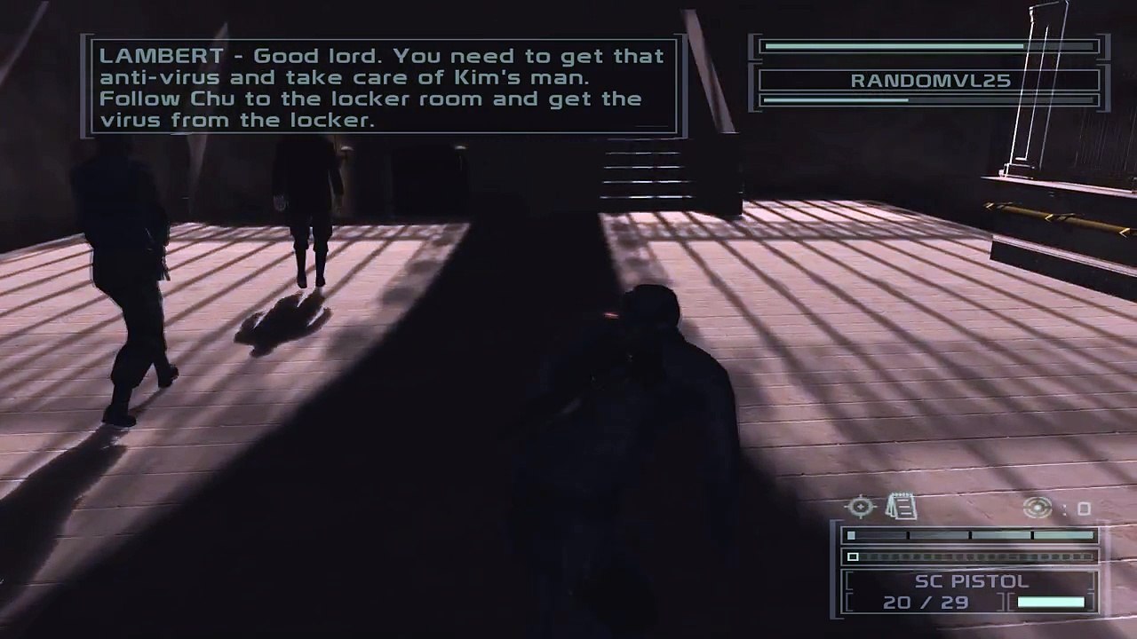 Tom Clancy's Splinter Cell: Chaos Theory - coop moments