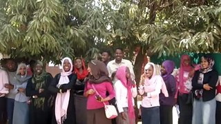 الشايقي مصعب في جامعة السودان 15-5-2012