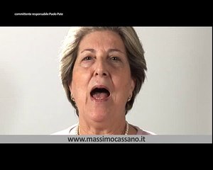 Alle Elezioni Regionali del 28 e 29 marzo 2010...SCRIVI CASSANO