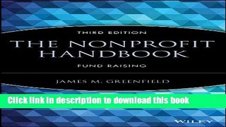 Read The Nonprofit Handbook: Fund Raising (AFP/Wiley Fund Development Series)  Ebook Free