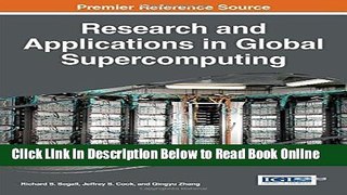 Read Research and Applications in Global Supercomputing (Advances in Systems Analysis, Software