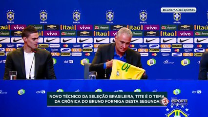 Início do casamento entre Tite e Seleção Brasileira é o tema da crônica do Formiga