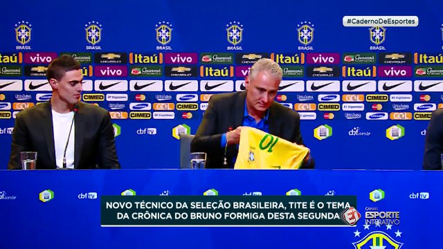 Início do casamento entre Tite e Seleção Brasileira é o tema da crônica do Formiga
