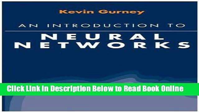 Read An Introduction to Neural Networks Ebook Free