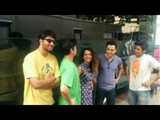 Kangana Ranaut & Imran Khan Promote ‘Katti Batti’ With AIB Team