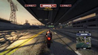 Burnout Paradise. Motorcycle test