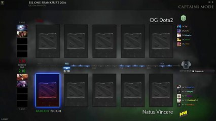Navi vs OG In ESL One Franfurt 2016 Grand Final Full 3 Game