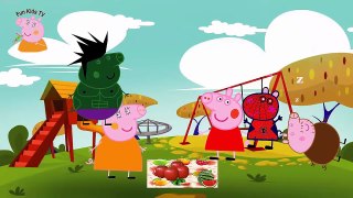 #Peppa pig Crying - Peppa pig george family Hulk vs Venom - Fun kids TV