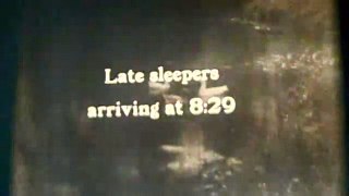 Late Sleepers Arriving at 8:29