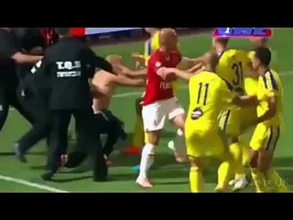 Football Crazy Fans on Pitch Best Funny Football Momen