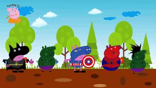 #Peppa pig Crying - #Peppa Pig #Batman #Spiderman #Hulk #captain america - Fun Kids TV