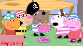 PEPPA PIG JUEGAN A LOS PIRATAS Y AL MAICA | Peppa pig parodia