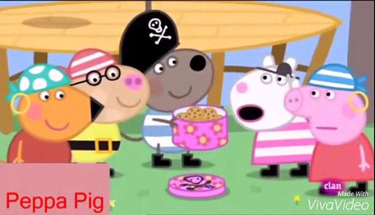PEPPA PIG JUEGAN A LOS PIRATAS Y AL MAICA | Peppa pig parodia