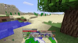 Minecraft Lets Play Episode 19- RAVINE + MINESHAFT= DIAMONDS