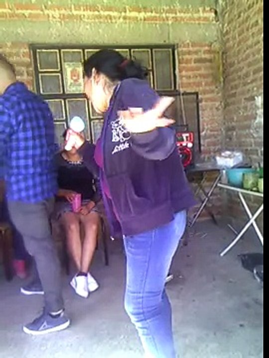 Festejando navidad con la familia