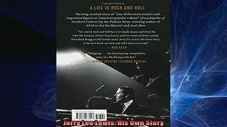 Free PDF Downlaod  Jerry Lee Lewis His Own Story  FREE BOOOK ONLINE