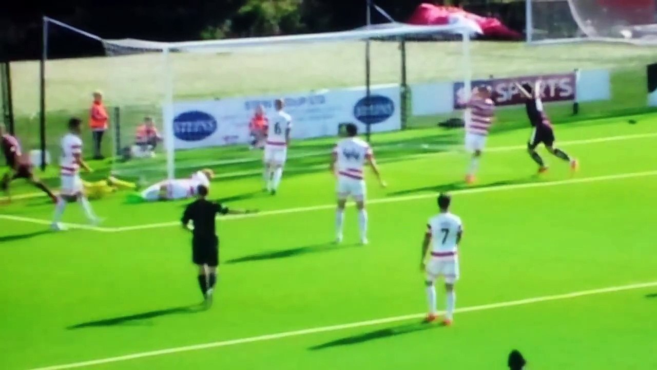 Hamilton v Hearts 3-2  29/08/15