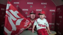 REWE Fan-Box-Fangrüße (29) - 2. Spieltag 1. FC Köln - Fortuna Düsseldorf