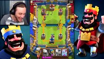 SSundee GETTING TO LEGENDARY ARENA !   Clash Royale Popularmmos TDM