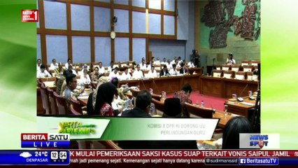 Tingkatkan Kesejahteraan Guru, DPR: UU Perlindungan Guru Harus Dibuat