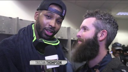 Dans la folie du vestiaire des Cleveland Cavaliers après la victoire